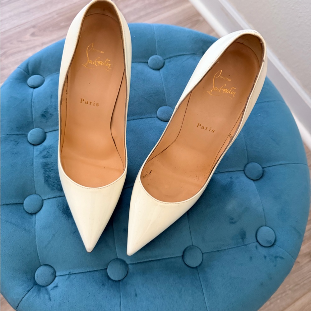 Christian Louboutin Women's Ivory Heels